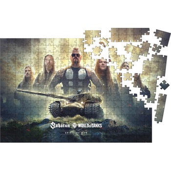 NNM пъзел Sabaton - World of Limited Tanks Edition - 1000- Band pcs - FWGPZSBBAND21C0MM