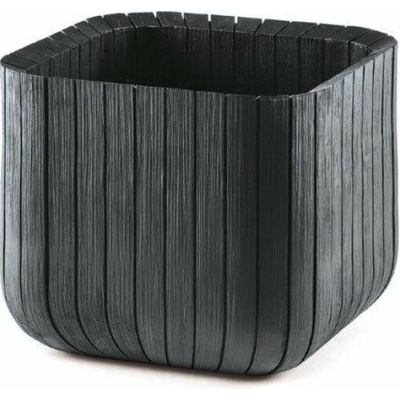 Keter Kvetináč Cube Planter 39,5 x 39,5 x 39,5 cm M antracit