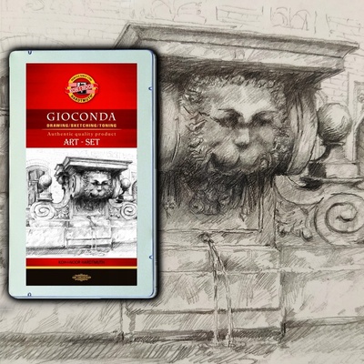 KOH-I-NOOR Kazeta 8894 GIOCONDA kreslířská – Sleviste.cz