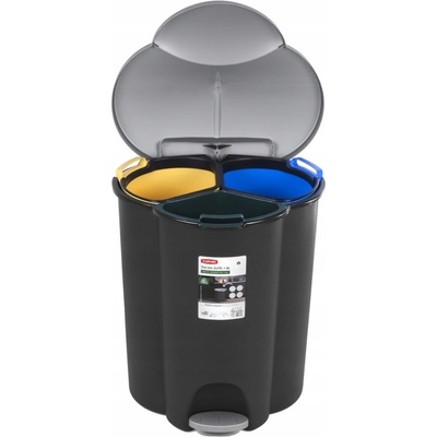 Curver Koš na triedenie odpadu Trio 40L V2