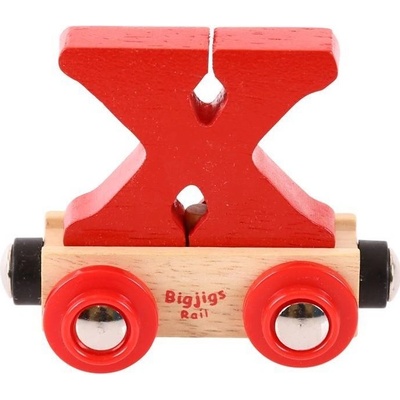 Bigjigs vagónik Písmeno X