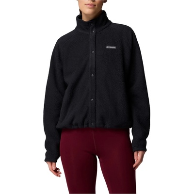 Columbia Дамско поларено яке Columbia Women's Jasper Ridge Pebbled Fleece Full Snap Fleece jacket - Black - размер XL (105-7151-0115)