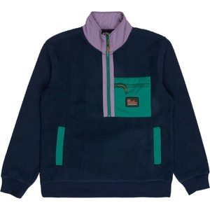 Billabong Мъжки поларен пуловер Billabong Boundary Shore Fleece jumper - Grape Leaf (005-7358-0213)