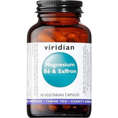 Viridian Horčík, B6 & Šafran 60 kapsúl