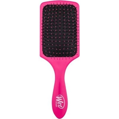 Wet Brush Paddle Detangler kefa na vlasy Pink