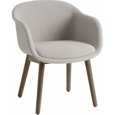 Muuto Židle Fiber Conference Armchair Wood Base