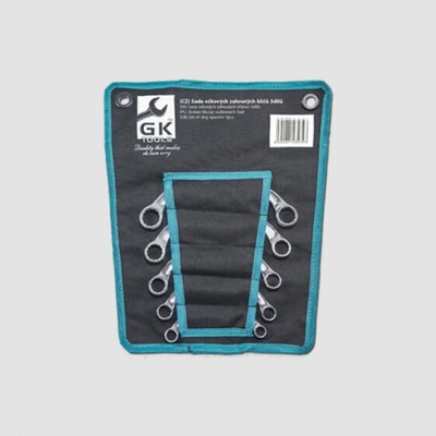 GK Tools Kľúče zahnuté 10-19mm sada 5 dielov P16138