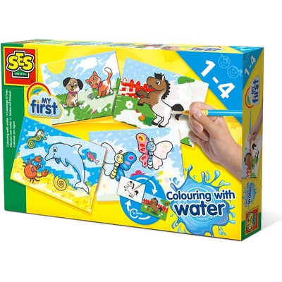 SES Creative - My first: Уча се да оцветявам с водни бои