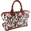Miso Canvas Holdall Butterfly Print