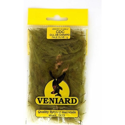 Veniard CDC Peří Bulk Packs Olive Dun 1 g
