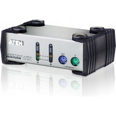 Aten CS-82A KVM elektronický přepínač, pro 2 PC, 1xVGA, 1xkláv., 1xmyš, stolní