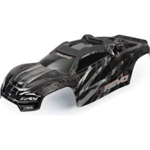 Traxxas каросерия E-Revo черна сглобена