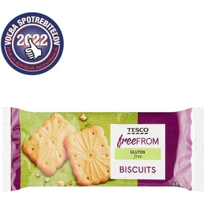 Tesco Free From Bezgluténové sušienky s maslovou príchuťou 55 g