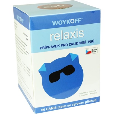 Woykoff Relaxis na zklidnění pre psov 60 tbl