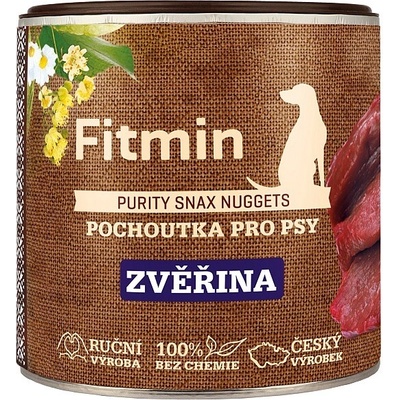 Fitmin Purity Snax Nuggets Zverinová pochúťka pre psov 180 g