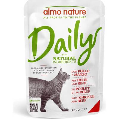 Almo Nature Daily Menu 6 x Kuracie a losos 70 g