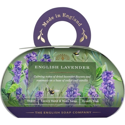 English Soap Company English Lavender tuhé mýdlo 260 g