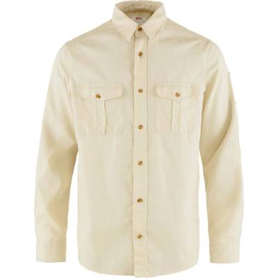 Fjällräven Övik Travel shirt LS chalk white