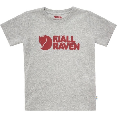 Fjällräven kids Fjällräven Logo t shirt Grey Melange