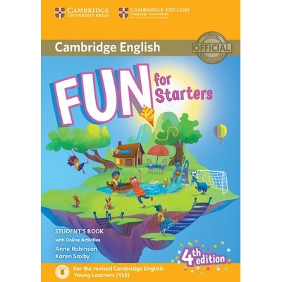 Fun for Starters Student's Book with Online Activities with Audio Robinson Anne