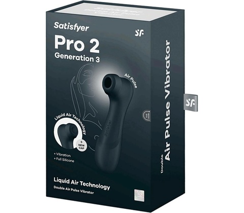 Satisfyer Pro 2 Generation 3 černý