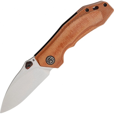 Petrified Fish PFP04 Havrog Stonewash K110 Brown Micarta PFP04KMW