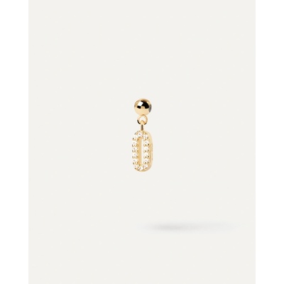 PDPaola Pozlacený přívěsek "O" Charms CH01 064 U