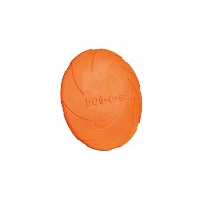 Trixie létající disk přírodní guma 24 cm růžový