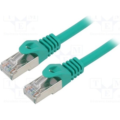 Gembird PP6A-LSZHCU-G-20M Patch S/FTP Cat 6a RJ45 vidlice z obou stran lanko Cu