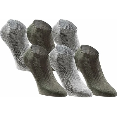 Tastiq ponožky 6-pack Giftbox olive-grey