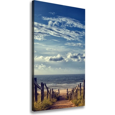 Vertikálny foto obraz na plátne Chodník na pláž 50x100 cm