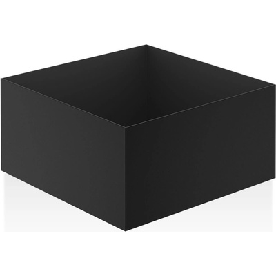 Decor Walther Koupelnová dóza Corner 17 cm černá matná