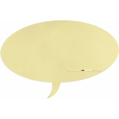 ROCADA Skin Shape Talk 6441-1015 tvar bubliny, 150 x 100 cm slonová kost RAL 1015