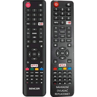 Dálkový ovladač Emerx Strong 43UA6203, SRT55UA6203