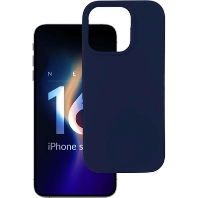 3mk Protection Калъф 3mk - Silicone, iPhone 16 Pro Max, Dark Navy (5903108603959)