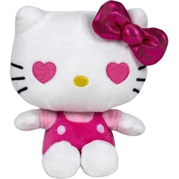 Hello Kitty 50.výročí růžová 22 cm