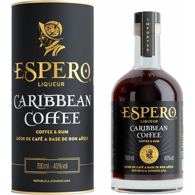 Ron Espero Coffee & Rum 40% 0,7 l (tuba)