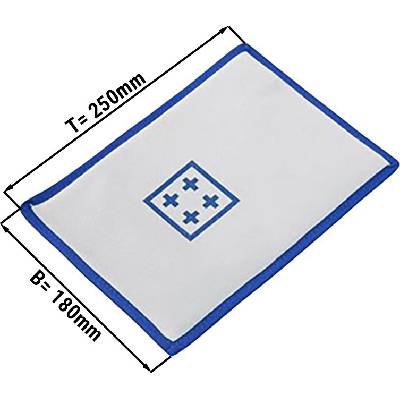 G.Gastro Rukavice/držák/chňapka při používání trouby - 180 x 250 mm - tepelně odolný - D9779532
