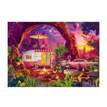 Schmidt Spiele Jeff Haynie: Camping Paradise in the Desert (1000 Pieces)