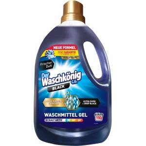 Waschkonig Гел за пране Waschkönig за черно пране Черен, 110 пранета, 3.305 л