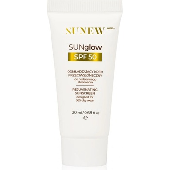 SUNEWMED+ SUNglow Anti-Aging Face Sunscreen SPF 50 слънцезащитен крем с подмладяващ ефект SPF 50 20ml