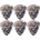 Fender 351 Shape Premium M 6 Перце за китара (098-2351-357-6PACK-SET)