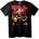 NOONEBRAND Тениска Georges St-Pierre - M, Black