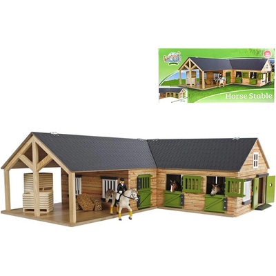 Kids Globe 610211 Farming stáj pro koně – Zboží Dáma