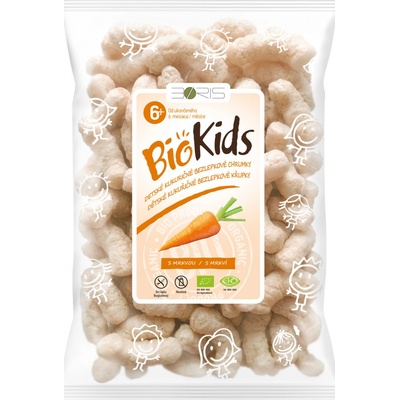 MCLLOYD´S Chrumky kukuričné ​​mrkvovej BIO 55 g