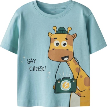 NAME IT Тениска nmmhelge ss nreg top pb