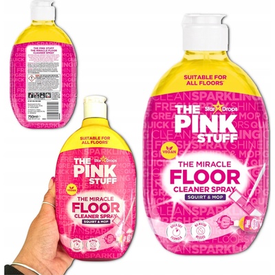 The Pink Stuff zázračný čistič podlahy sprej koncentrát bez vody 750 ml