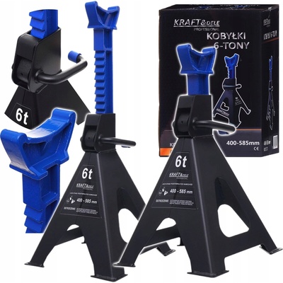 Kraft&Dele Podpěry pod auto 6 t 2 ks 400-585 mm, KD3172 – Zbozi.Blesk.cz
