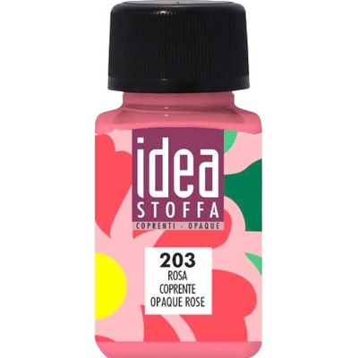 Maimeri Idea Stoffa farby na textil 203 opaque rose 60 ml