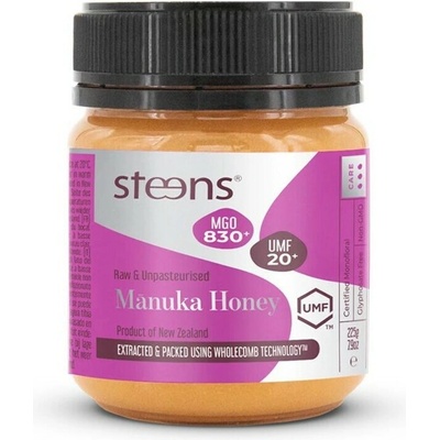 Steens RAW Manuka Honey UMF 20+ 830+ MGO 225 g – Zbozi.Blesk.cz